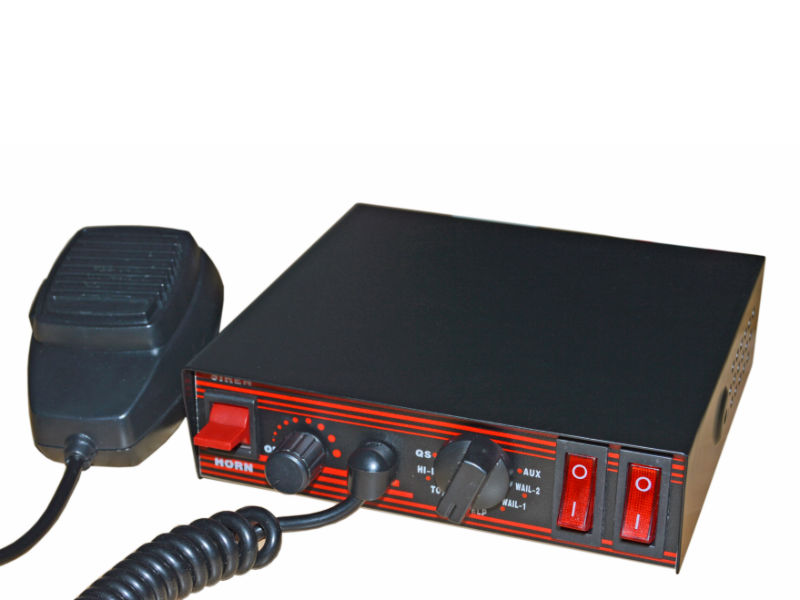 24V Car siren with microphone SI100C